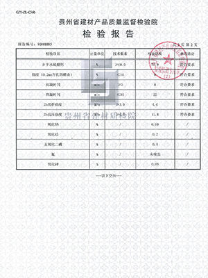 资质报告