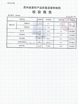 资质报告